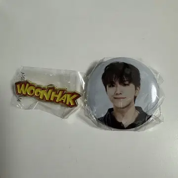 BOYNEXETDOOR 운학 가챠 캡슐 토이 캔뱃지 핀 배지