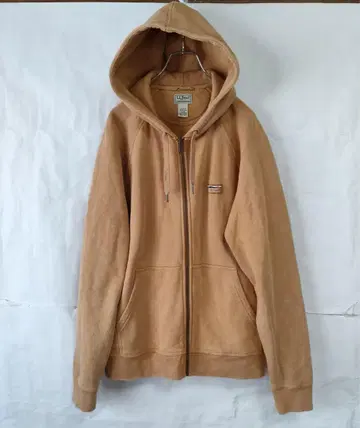 L.L.Bean 엘엘빈 집업 후드티 속기모 베이지 L