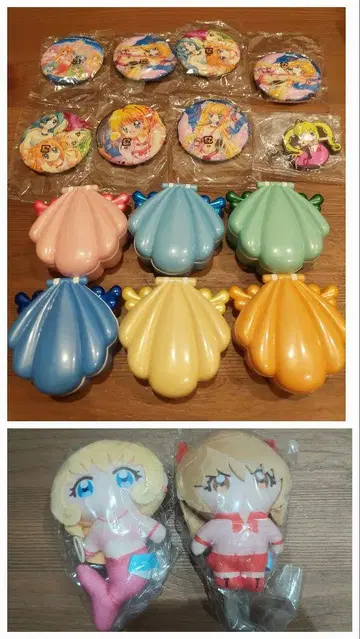피치피치 피치 아쿠아 피치 액세서리 케이스 캔뱃지 카푸코후렌즈