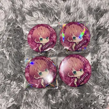 테루토군 캔뱃지 데포 x 4