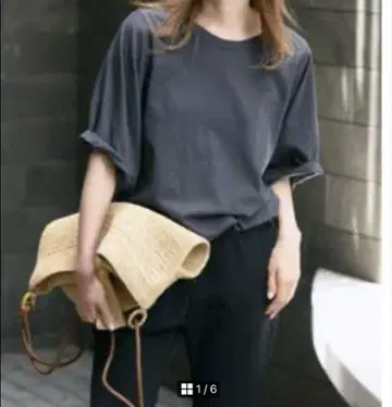 framework 프레임워크 뉘앙스 TEE 티셔츠 블랙
