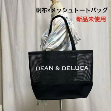 새상품 DEAN & DELUCA 딘앤델루카 메쉬 토트백