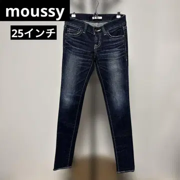 [가격 인하] moussy 스키니 데님