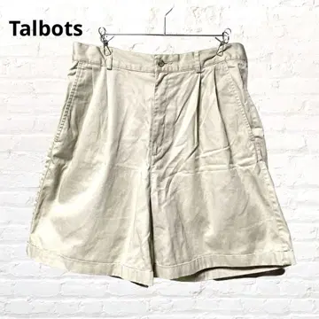 Talbots 탈봇 하프 팬츠 숏팬츠 사이즈 12 베이지 구제 의류