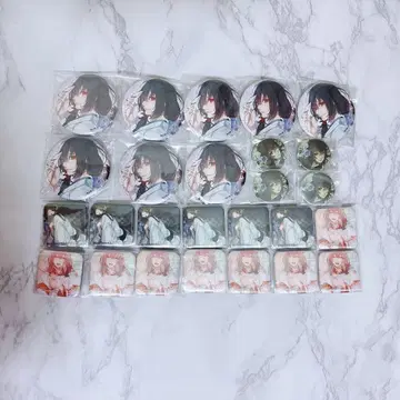 검이 당신, 사가하라 사쿄 캔뱃지 26개
