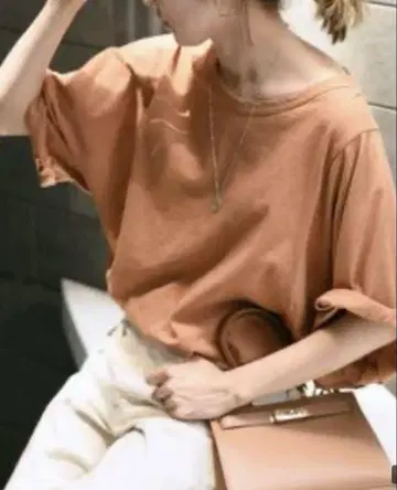 framework 프레임워크 뉘앙스 TEE 티셔츠 오렌지