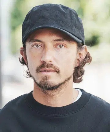 CAMBIO 캡 Simple Canvas Work Cap 블랙