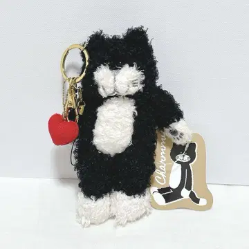 새상품 LIV HEART 리부하토 고양이 키링