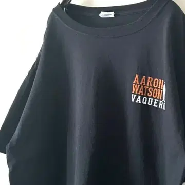 저지 아론 왓슨 기타리스트 티셔츠 L 블랙 검정 구제 의류