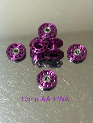 미니 사륜구동 13mm 올 알루미늄 베어링 롤러 + WA 알루마이트