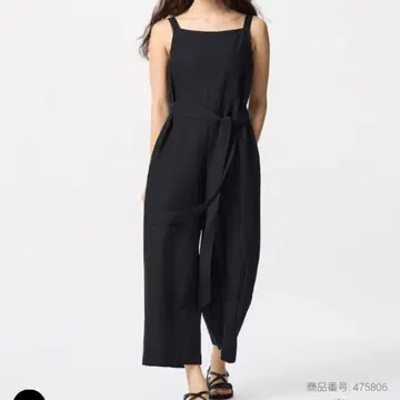 유니클로 여성 린넨 브랜드 점프수트