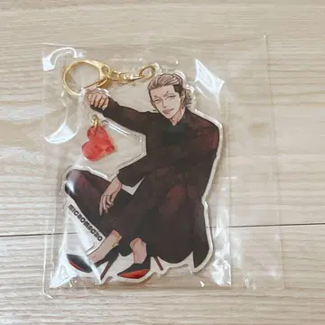 명탐정 코난 핑가 동인 아크링 키링 아크릴 키링 블랙 철의 물고기 그림자
