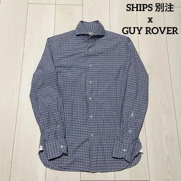 SHIPS 별주 x GUY ROVER 가이 로버 이탈리아제 체크 셔츠