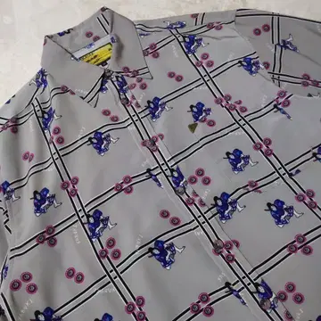 KAULE 그레이 알로하 셔츠 M사이