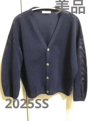 투모로우랜드 맥피 2025SS 네이비 가디건 S