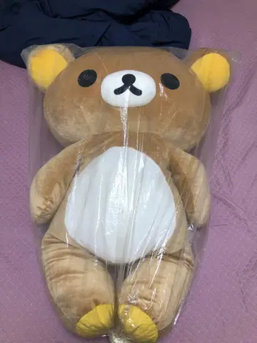 리락쿠마 큰 봉제 인형 미사용