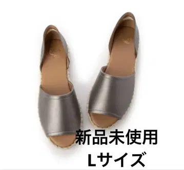 새상품 fin 세퍼레이트 에스파드리유 저반발 L 브론즈