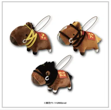 UMAbred 마스코트 봉제 인형 3종 세트