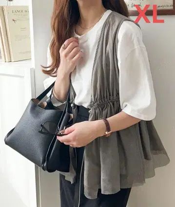 classicalelf 앞뒤 2Way 메쉬 절개 베스트 XL