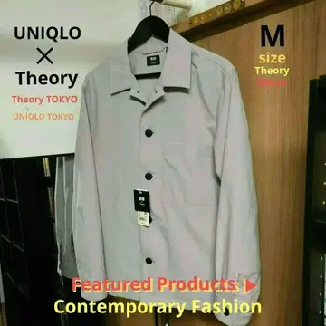 유니클로 Theory 띠어리 감동 셔츠 자켓 [봄/가을을 생각하며]