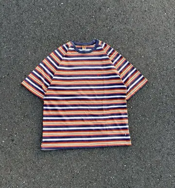 HANGTEN 한텐 90s 티셔츠 보더 USA제