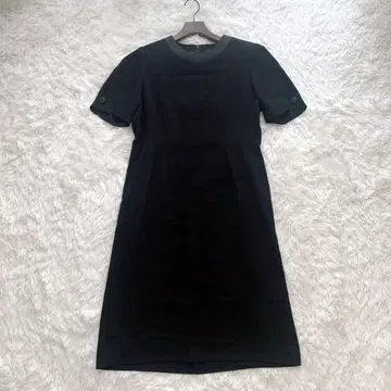 SOIR BENIR 도쿄 소와르 블랙 포멀 반팔 원피스 15