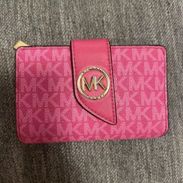 MICHAEL KORS 핑크 반지갑