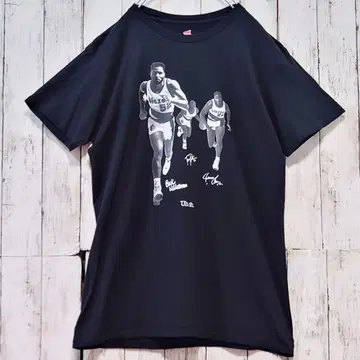 Hanes NBA 레전드 제롬 커시 티셔츠 블랙 L 사이즈
