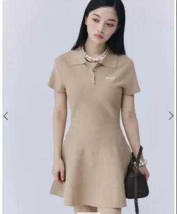 eimy istoire 핏 앤 플레어 니트 원피스