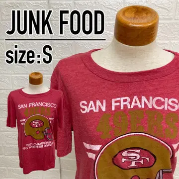 JUNK FOOD 티셔츠 사이즈: S (정크푸드) USA 제작