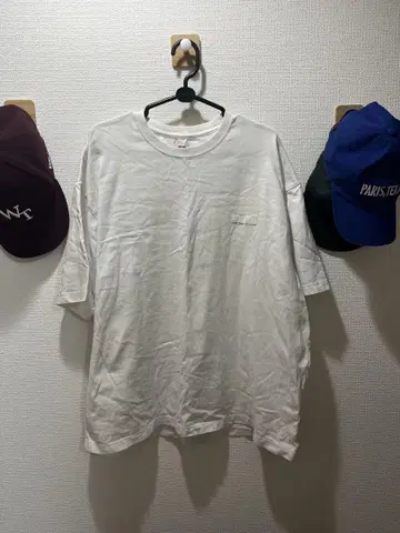 seesee 시시 자수 티셔츠 화이트 XL