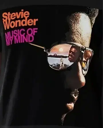 스티비 원더 티셔츠 Stevie Wonder 재즈 R&B 레어