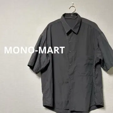[MONO-MART] 모노마트 반팔 셔츠 그레이