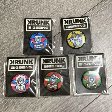 BIGBANG KRUNK 로손 캔뱃지