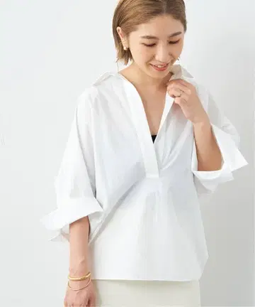 Plage 플라주 24SS R'IAM 형태 스키퍼 반팔 셔츠