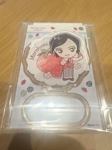 명탐정 코난 모로후쿠 타카아키 캐릭터 페코 딸기 따기 아크릴 키링