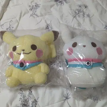 피카츄 아미구루미 봉제 인형 2개 세트