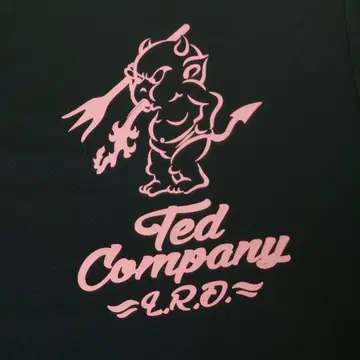 Ted Company 테드맨 드라이 티셔츠 네이비 레드 데빌