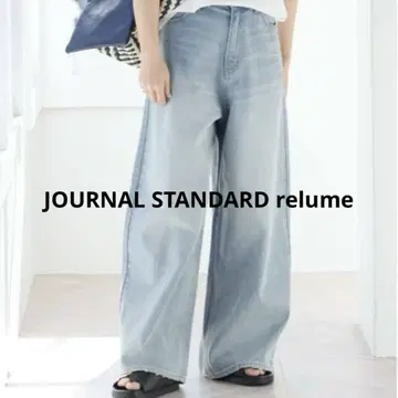 JOURNAL STANDARD relume 배기 데님
