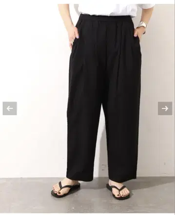 journal standard luxe 시어서커 이지 테이퍼 팬츠