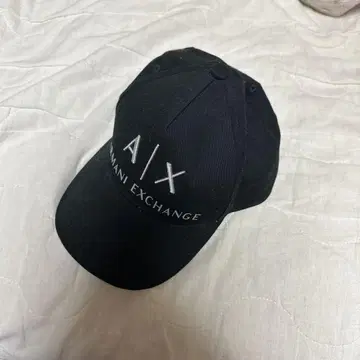 Armani Exchange A/X 캡 블랙 UNI