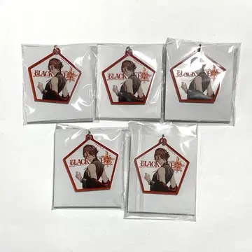 블랙 스타 블랙스타 BLACKSTAR 아크릴 키링 석류