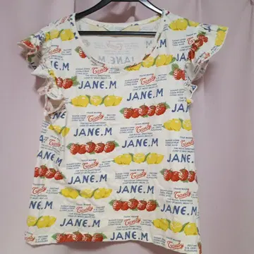 JANE.M 후르츠 프린트 슬리브리스