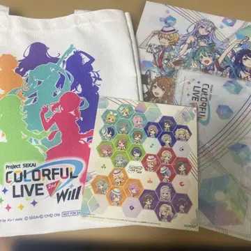 프로세카 COLORFUL LIVE 2nd Will 굿즈 묶음 판매