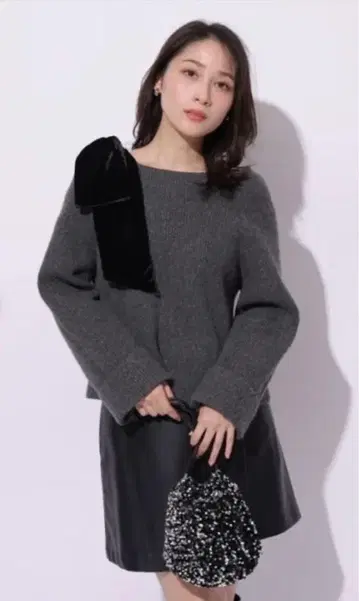 아푸와이저 리셰 인조 가죽 랩 미니 스커트