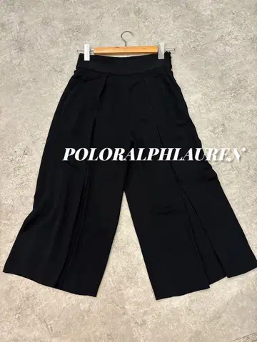 POLO Ralph Lauren 스트레치 플레어 팬츠 블랙 사이즈 0