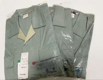 작업옷 XL 민트 그린