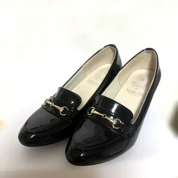 로페피크닉 에나멜 힐 업 로퍼 24cm