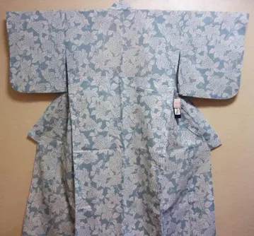 미사용 코콘 오미 지지미 유카타