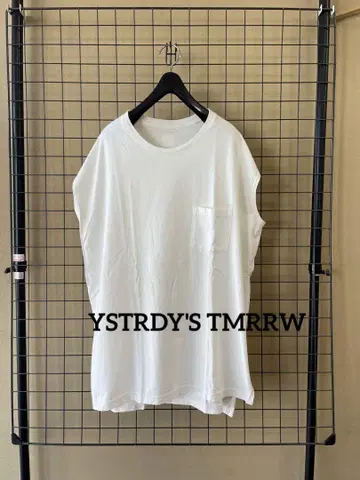 YSTRDY'S TMRRW 예스터데이즈 투모로우 슬리브리스 티셔츠